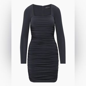 Ten by Babaton Possession Longsleeve Dress size M medium Dark Night Navy NWT